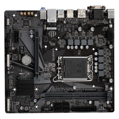 Placa Gigabyte H610m S2h V2 Intel1700 2ddr4 Pcie3.0 4sata3 Usb3.2 Matx | Quonty.com | H610M S2H V2 DDR4