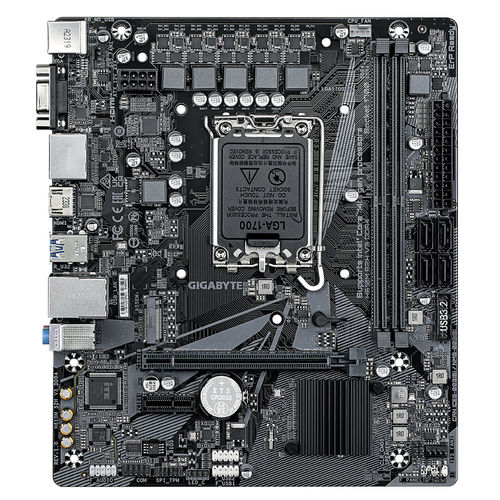 Placa Gigabyte H610m S2h V3 Ddr4 (Rev. 1.0) Intel1700 2ddr4 Hdmi Pcie4.0 4sata3 Usb3.2 Matx | Quonty.com | H610M S2H V3 DDR4