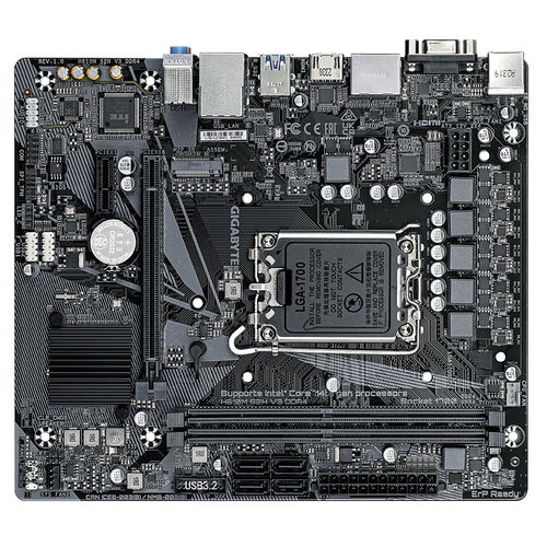 Placa Gigabyte H610m S2h V3 Ddr4 (Rev. 1.0) Intel1700 2ddr4 Hdmi Pcie4.0 4sata3 Usb3.2 Matx | Quonty.com | H610M S2H V3 DDR4