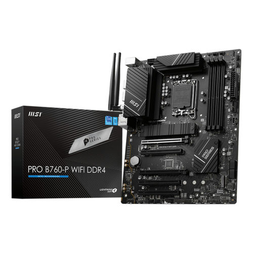 Placa Msi Pro B760-P Wifi 1700 Atx 4xddr4 | Quonty.com | 911-7D98-015