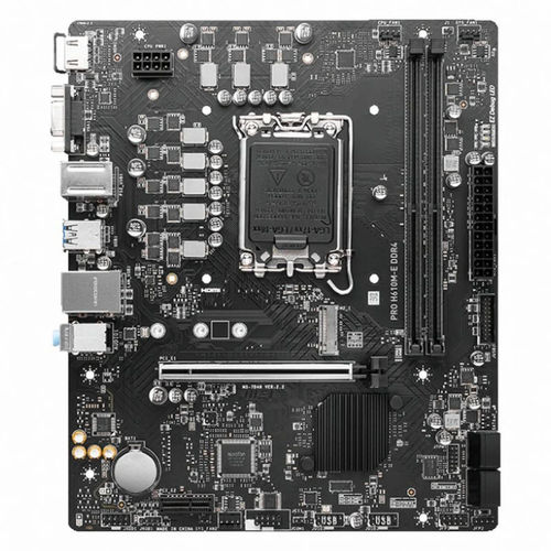 Placa Msi Pro H610m-E D4 1700 2ddr4 Hdmi 4sata3 Matx | Quonty.com | 911-7D48-007