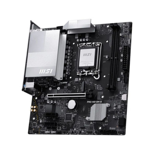 Placa Msi Pro H810m-B Intel1851 2ddr5 Pcie5.0 4sata3 Matx | Quonty.com | 911-7E64-001