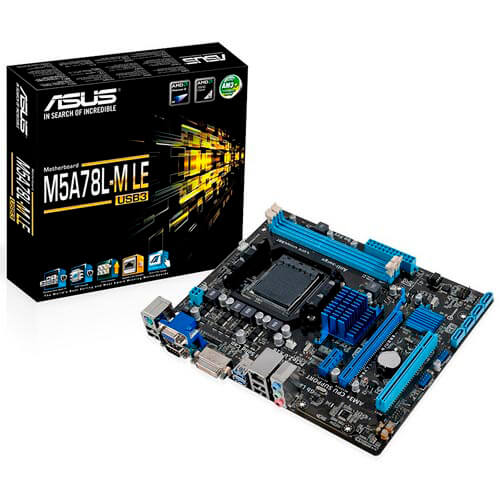 Placa Asus M5a78l-M Le/Usb3 Am3 2ddr3 Usb3.0 Matx | Quonty.com | 90MB0MY0-M0EAY0