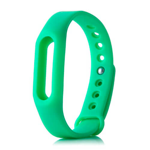 Correa Xiaomi Mi Band2 Silicona Verde | Quonty.com | PMB2V