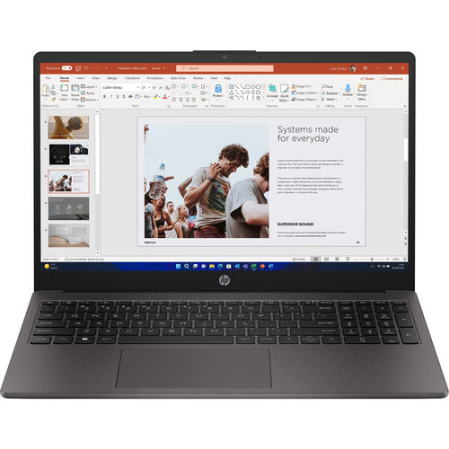 Portatil Hp 255 G10 Ryzen 3 -7330u 15.6&Quot;Fhd 8gb S256gb Wifi.Ax W11h Negro | Quonty.com | AL0G6AT