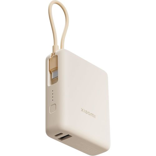 Powerbank Xiaomi 33w 10000mah Integrated Cable Tan | Quonty.com | BHR9333GL