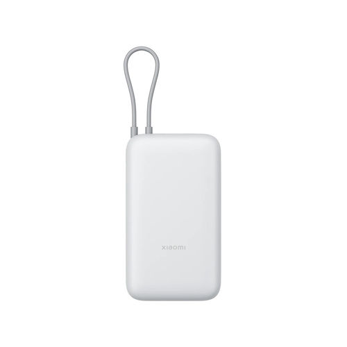 Powerbank Xiaomi Power Bank 20000mah (Integrated Cable) Light Gray | Quonty.com | 