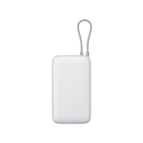 Powerbank Xiaomi Power Bank 20000mah (Integrated Cable) Light Gray | Quonty.com | 