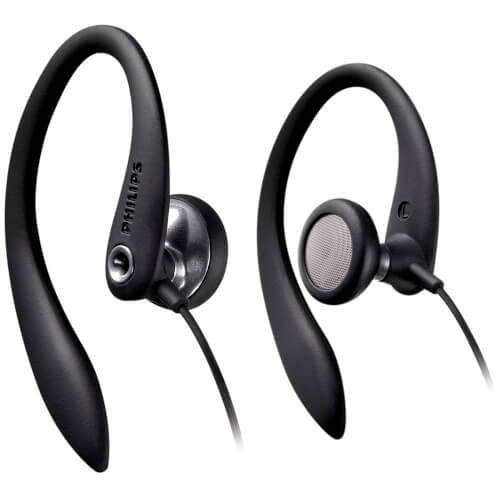 Auriculares Deportivos Philips Shs3300bk Negros | Quonty.com | SHS3300BK/10