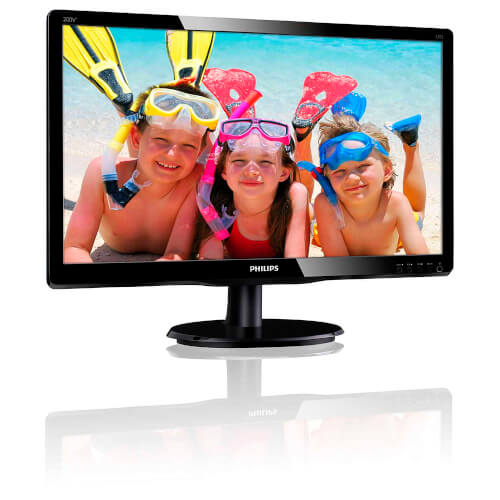 Monitor Philips 200v4qsbr 19,5'' Fhd 8ms Vga/Dvi | Quonty.com | 200V4QSBR/00
