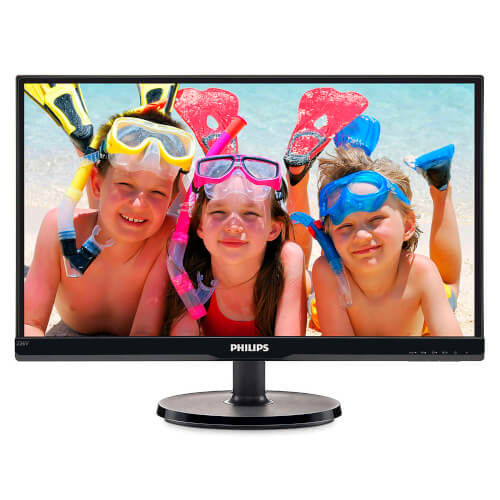 Monitor Philips V-Line 226v6qsb6 21,5'' Fhd 5ms | Quonty.com | 226V6QSB6/00
