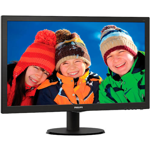 Monitor Philips V-Line 240v5qdsb 23,8'' Fhd 5ms | Quonty.com | 240V5QDSB/00