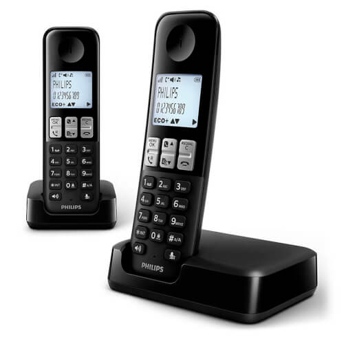 Teléfono Dect Philips Dúo D230 | Quonty.com | D2302B/23