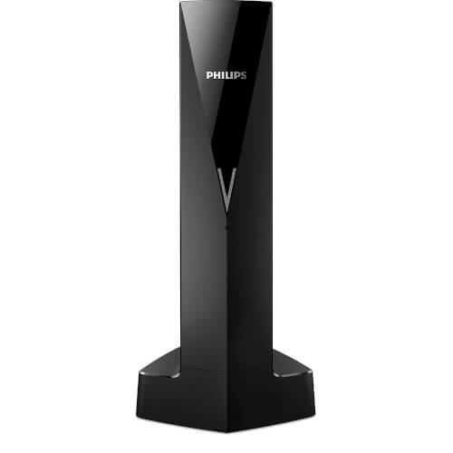 Teléfono Philips Diseño Línea V Negro | Quonty.com | M3501B/23