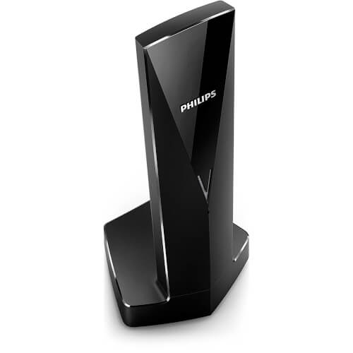 Teléfono Philips Diseño Línea V Negro | Quonty.com | M3501B/23