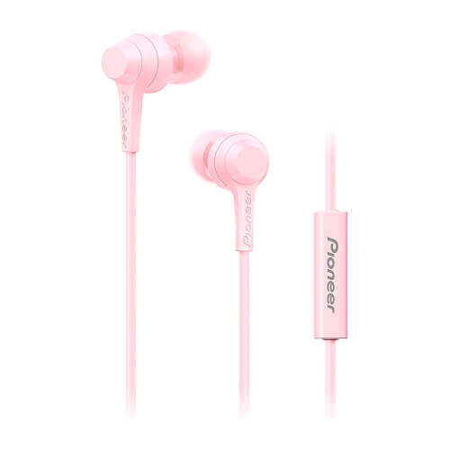 Auriculares Intrauditivos Pioneer Se-C1t-P Rosa | Quonty.com | SE-C1T-P