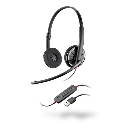 Auricular C/Micrófono Plantronics Blackwire 320-M | Quonty.com | 85619-01