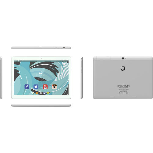 Tablet Brigmton 10&Quot; 2gb 32gb 4g A6.0 Gps Blanco | Quonty.com | BTPC-1023OC4G-B