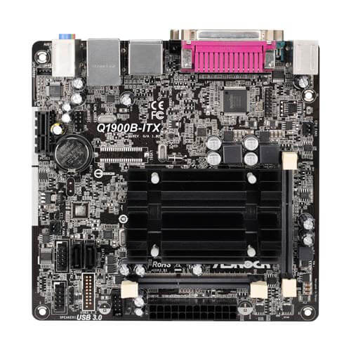 Placa Asrock Q1900b-Itx Cpuinboard 2ddr3 Hdmi Sata2 Usb3.0 | Quonty.com | 90-MXGTR0-A0UAYZ