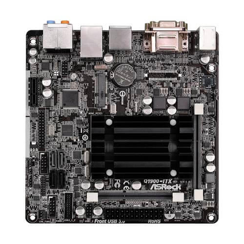 Placa Asrock Q1900-Itx Cpuinboard 2ddr3 Vga Sata3 Usb3.0 | Quonty.com | Q1900-ITX