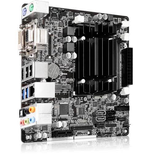 Placa Asrock Q1900-Itx Cpuinboard 2ddr3 Vga Sata3 Usb3.0 | Quonty.com | Q1900-ITX