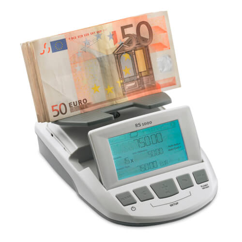 Contadora De Billetes Ratio-Tec Rs 1000 | Quonty.com | RS 1000 BALANZA DINERO