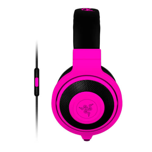 Auricular Diadema C/Micrófono Razer Kraken Mobile Rosa | Quonty.com | RZ04-01400300-R3U1