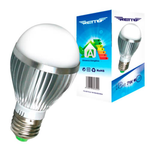 Bombilla Led Retto Redonda 3w | Quonty.com | RETTO E14 3W CALIDA