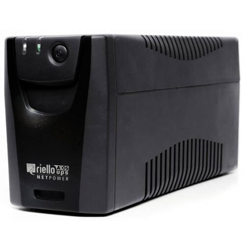 Sai Offline Riello Npw 600 De 600va / 360w 2xschuko Negro | Quonty.com | NPW600S