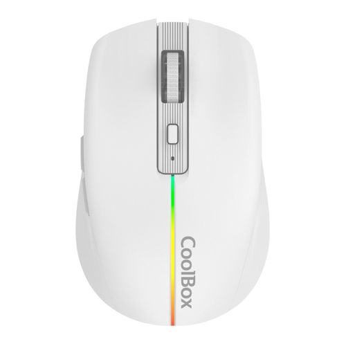 Raton Coolbox W01 1.600dpi Inalambrico Blanco | Quonty.com | COO-MOU-W01-W