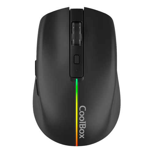 Raton Coolbox W01 1.600dpi Inalambrico Negro | Quonty.com | COO-MOU-W01-B