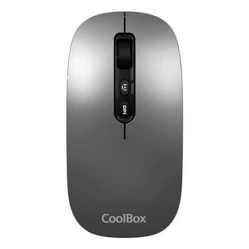 Raton Coolbox W02-Ia 1.600dpi Inalambrico Gris | Quonty.com | COO-MOU-W02-G