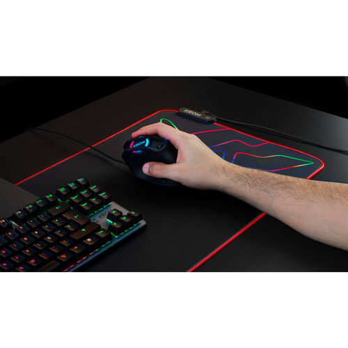 Raton Krom Kaox Gaming Optico 6400dpi Rgb Usb Ergonomico Vertical | Quonty.com | NXKROMKAOX