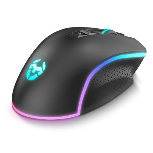 Raton Krom Keos Gaming 6400dpi Rgb Usb Negro | Quonty.com | NXKROMKEOS
