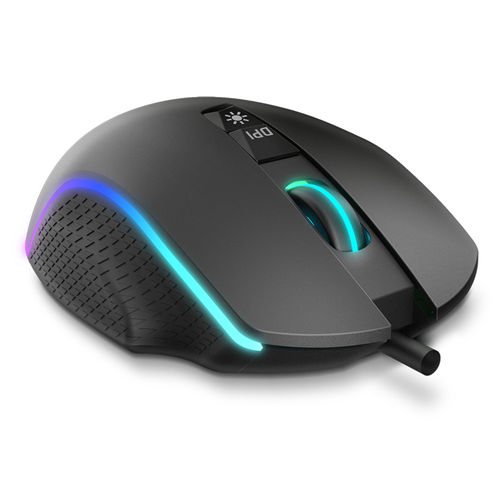 Raton Krom Keos Gaming 6400dpi Rgb Usb Negro | Quonty.com | NXKROMKEOS