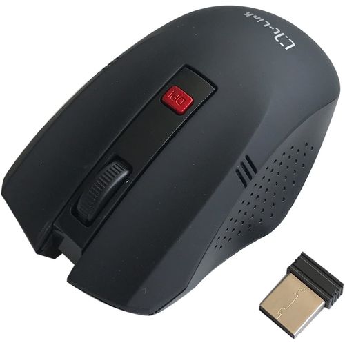 Raton L-Link Ll-2095-N Optico Inalambrico 1600dpi Negro | Quonty.com | LL-2095-N