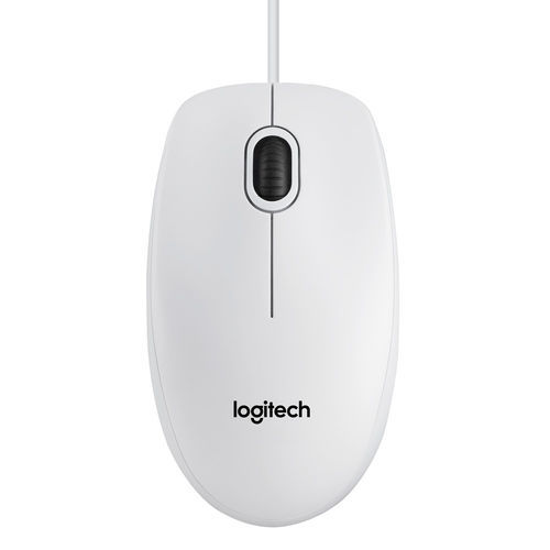 Raton Logitech B100 Usb Blanco | Quonty.com | 910-003360