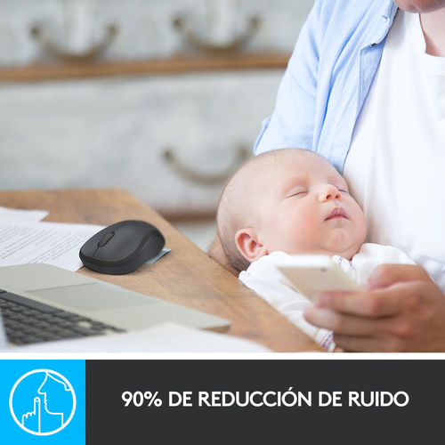 Raton Logitech M220 Silent Inalambrico Negro | Quonty.com | 910-004878