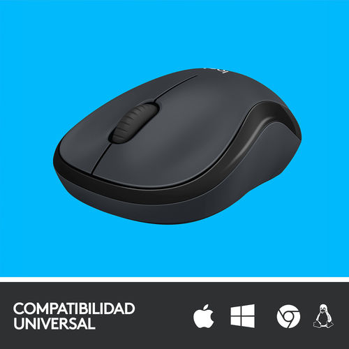 Raton Logitech M220 Silent Inalambrico Negro | Quonty.com | 910-004878