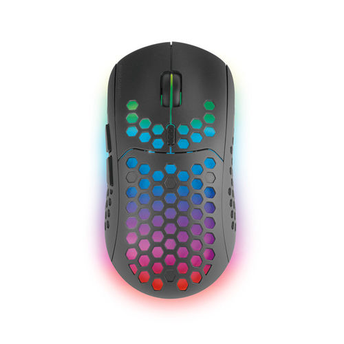 Raton Mars Gaming Mmw3 3.200dpi Inalambrico Negro Rgb Flow | Quonty.com | MMW3