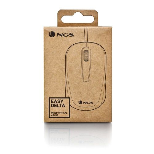 Raton Ngs Easy Delta Optico 1200dpi Usb Negro | Quonty.com | EASYDELTA