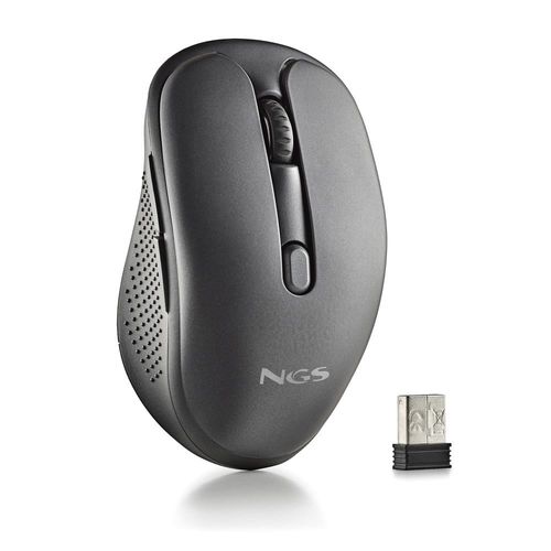 Raton Ngs Evo Spook 1600dpi Inalambrico Usb-A Negro | Quonty.com | EVOSPOOK