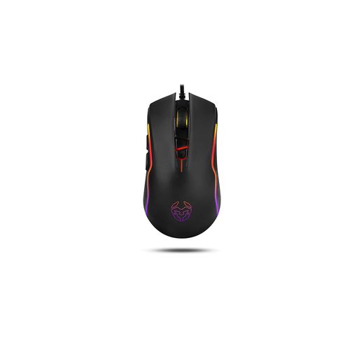 Raton Nox Krom Khan Gaming Optico 4000dpi Usb Led Negro | Quonty.com | NXKROMKAHN