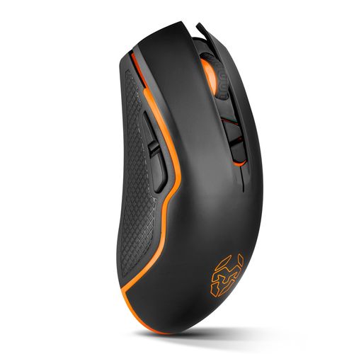 Raton Nox Krom Khan Gaming Optico 4000dpi Usb Led Negro | Quonty.com | NXKROMKAHN
