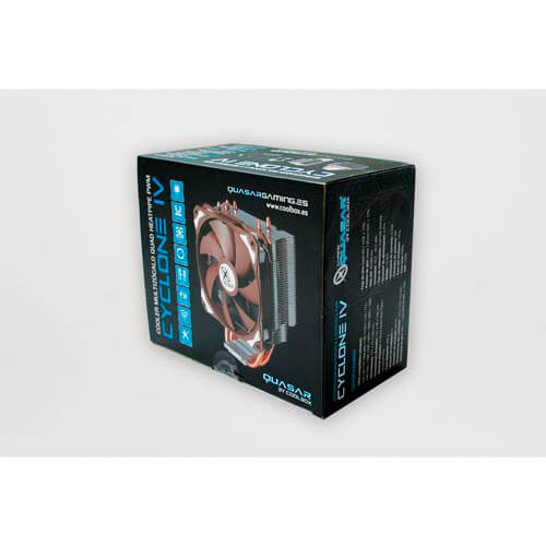 Refrigerador Cpu Coolbox Cyclone Iv - Intel/Amd | Quonty.com | QUA-VCCY4-PWM