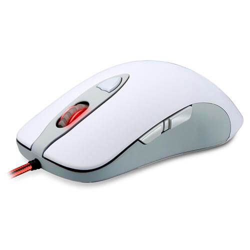 Raton Coolbox Deepgaming Optico 800-2800dpi Usb Blanco | Quonty.com | DG-MOUV16-WH