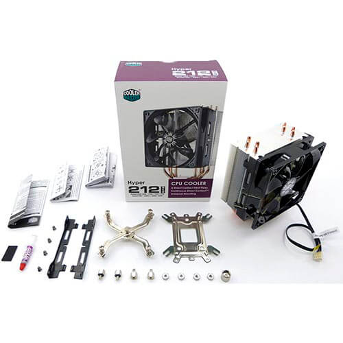 Refrigerador Cpu Cooler Master Hyper 212 Evo Multi Intel/Amd | Quonty.com | RR-212E-16PK-R1