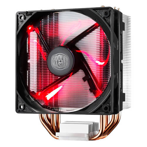 Refrigerador Cpu Cooler Master Hyper 212 Turbo Intel/Amd Led | Quonty.com | RR-212TR-16PR-R1