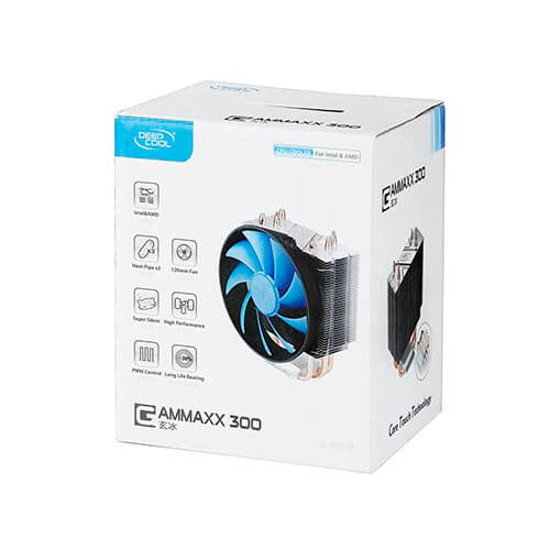 Refrigerador Cpu Deepcool Gammaxx 300 130w | Quonty.com | GAMMAXX300