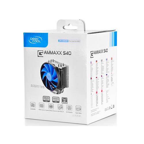 Refrigerador Cpu Deepcool Gammaxx S40 130w | Quonty.com | GAMMAXXS40